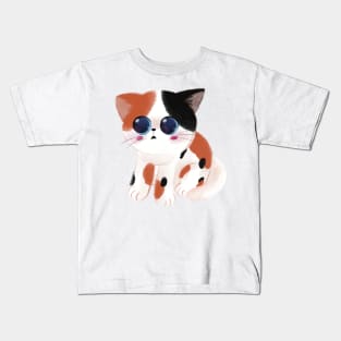 Gugu the shy cat Kids T-Shirt